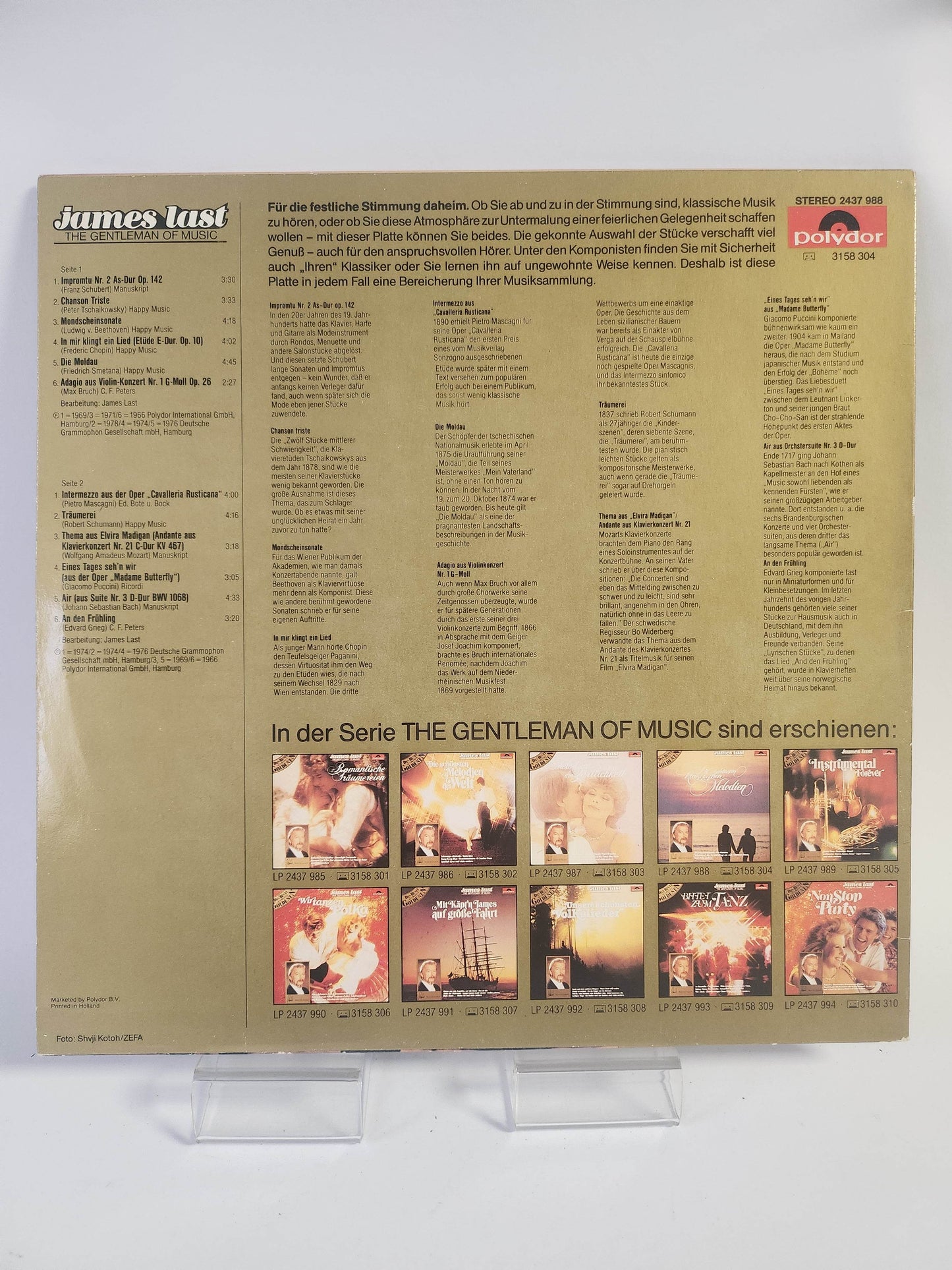 Die Schönsten Klassischen Melodien LP Vinyl - Feniks Gameshop