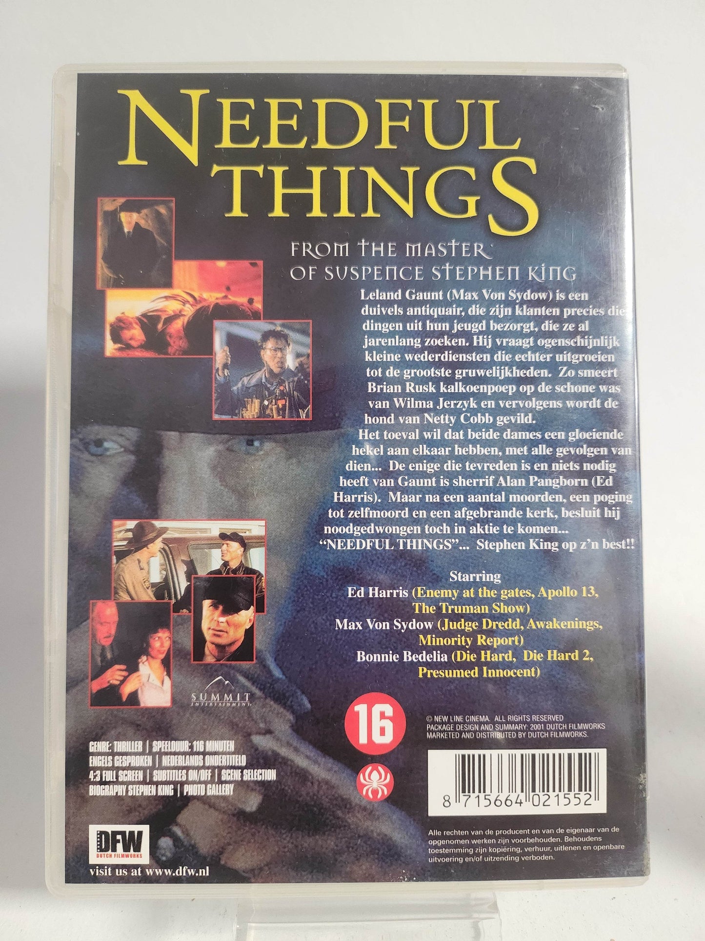Needful Things DVD - Feniks Gameshop