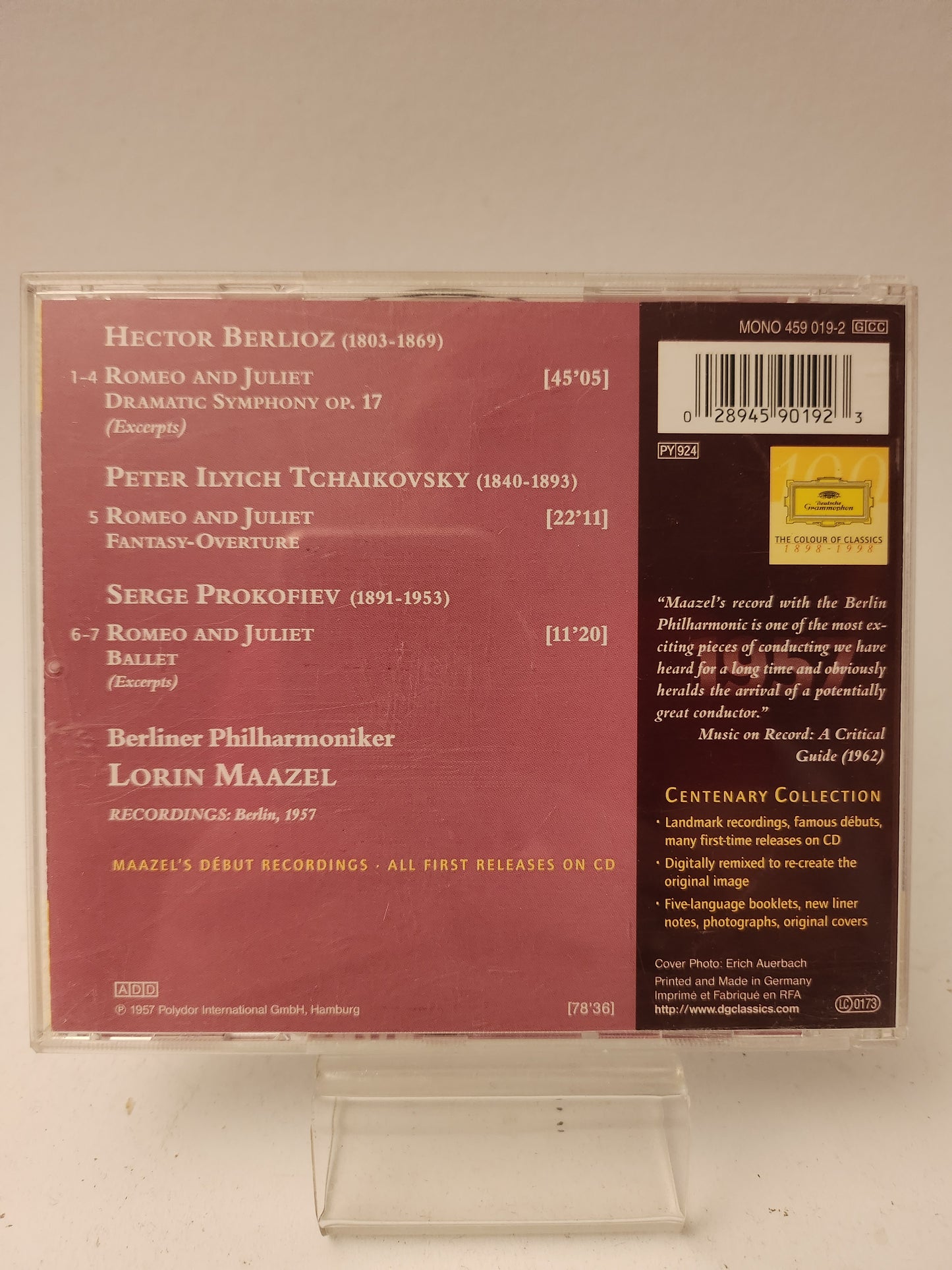 Lorin Maazel: Romeo and Juliet CD