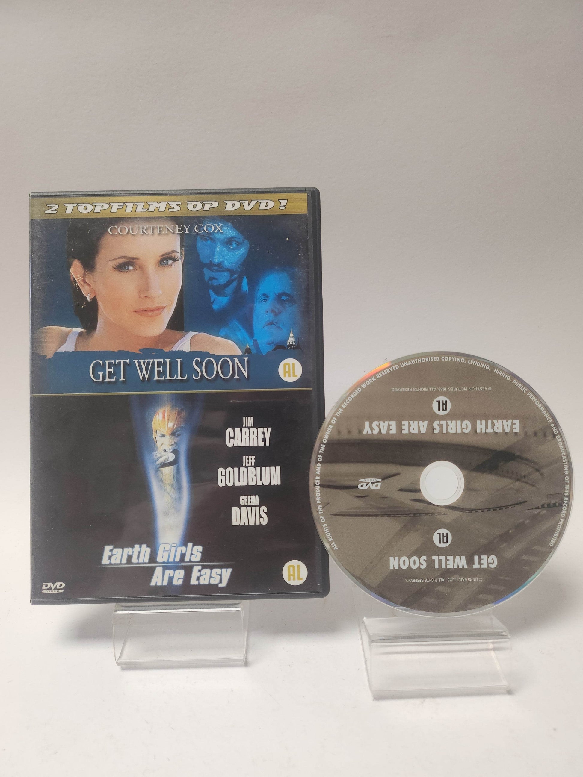 2 in 1 Get Well Soon & Earth Girls are Easy DVD - Feniks Gameshop