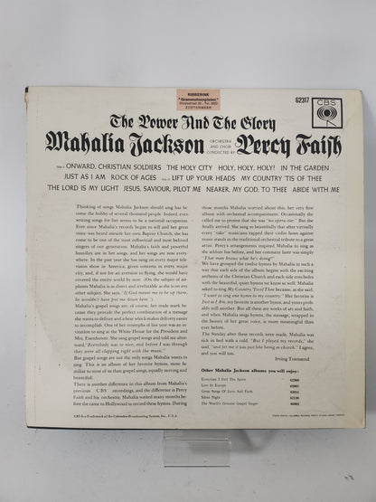 Power and the Glory: Mahalia Jackson LP Vinyl