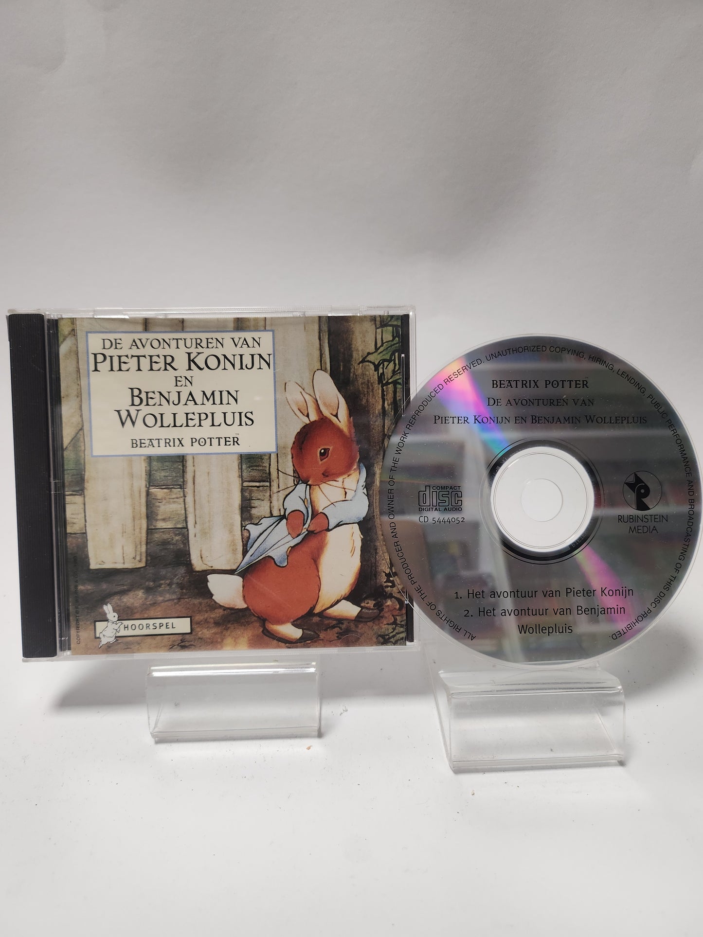Beatrix Potter: de Avonturen van Pieter Konijn en Benjamin Wollepluis CD