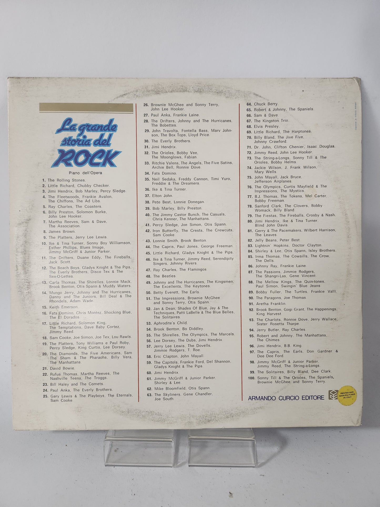La Grande Storia del Rock 38 LP Vinyl