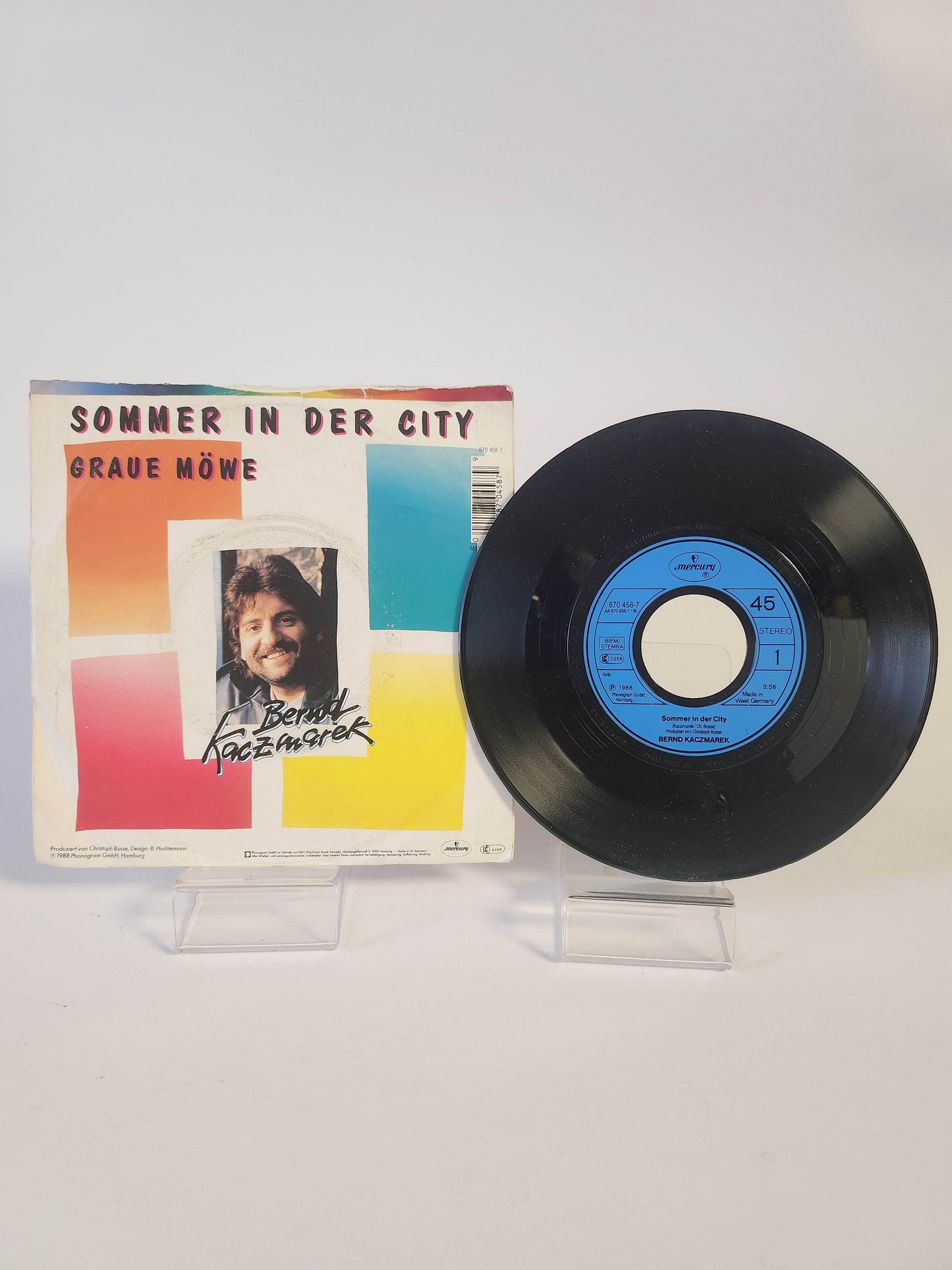 Bernd Kaczmarek: Sommer in der City Single Vinyl - Feniks Gameshop