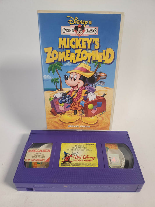 Mickey's Zomerzotheid VHS - Feniks Gameshop