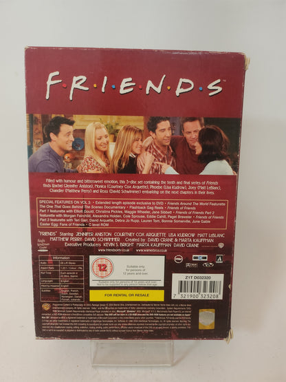 Friends the Complete Tenth Series Dvd Box