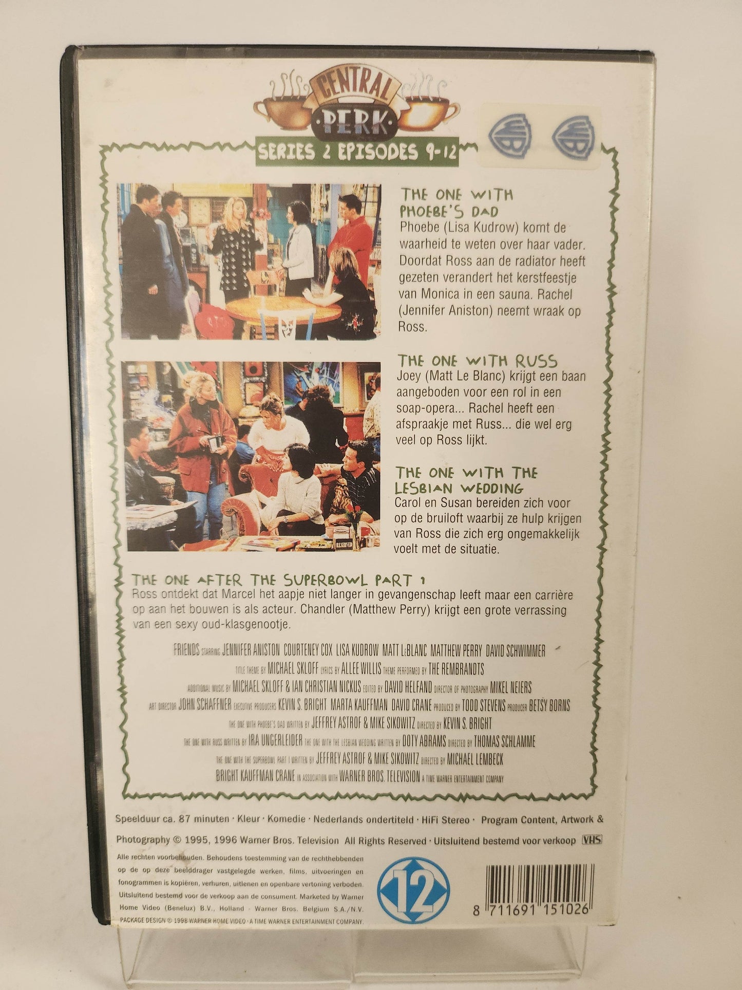 Friends Series 2 Episodes 9 - 12 VHS Kids - Feniks Gameshop