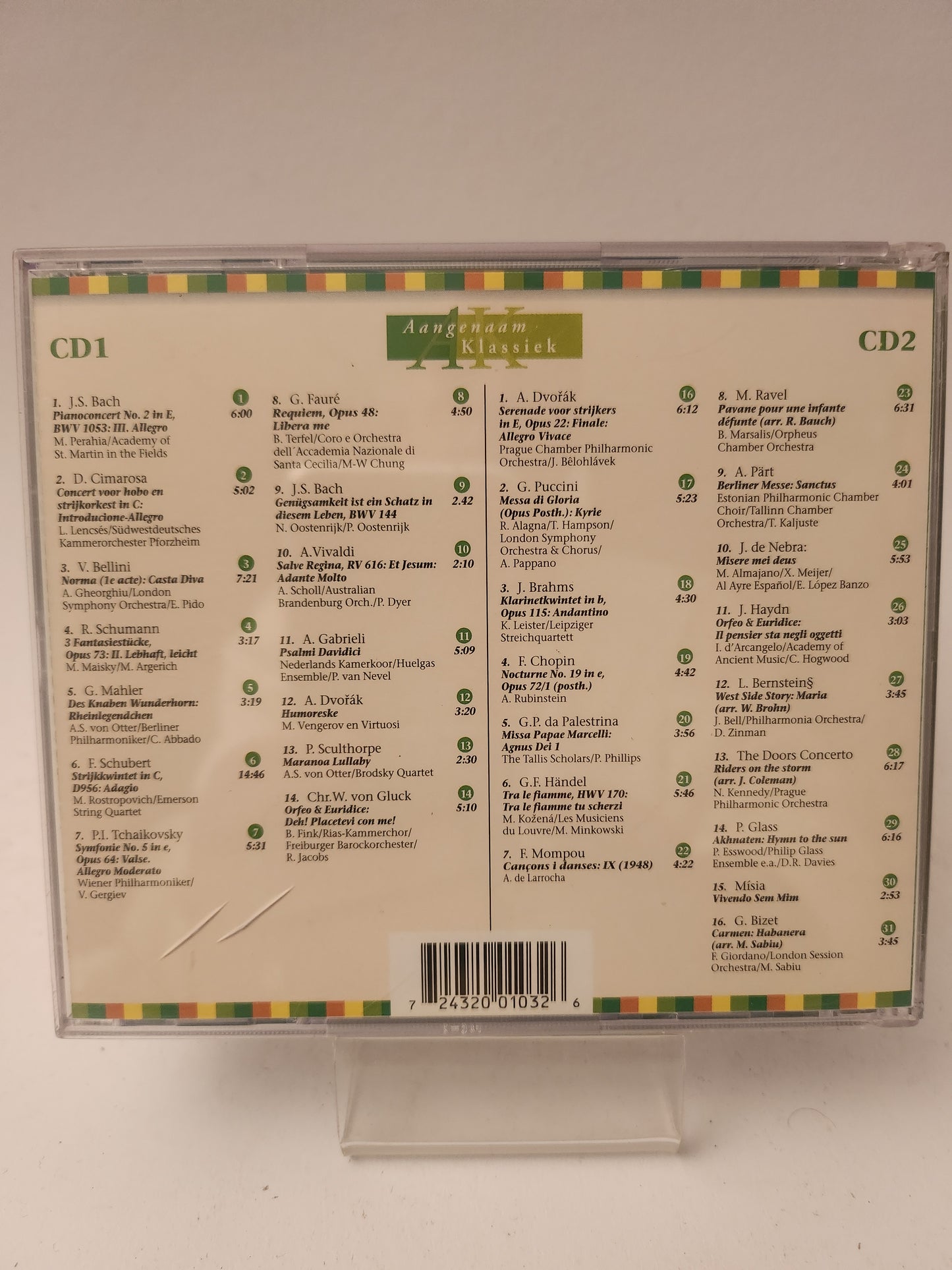 Aangenaam Klassiek Editie 2001 CD