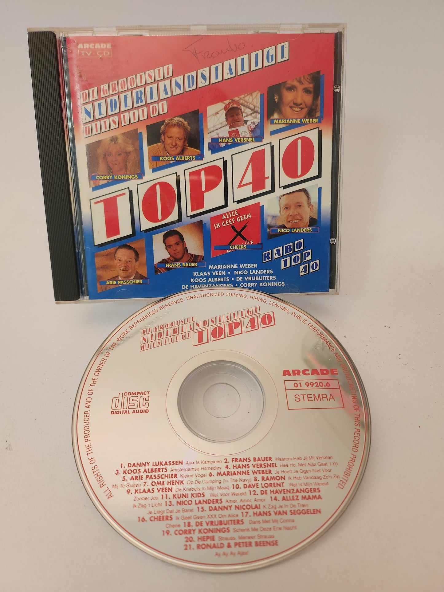 Grootste Nederlandstalige Hits uit de Top 40 CD