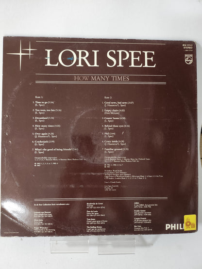 How Many Times: Lori Spee LP Vinyl