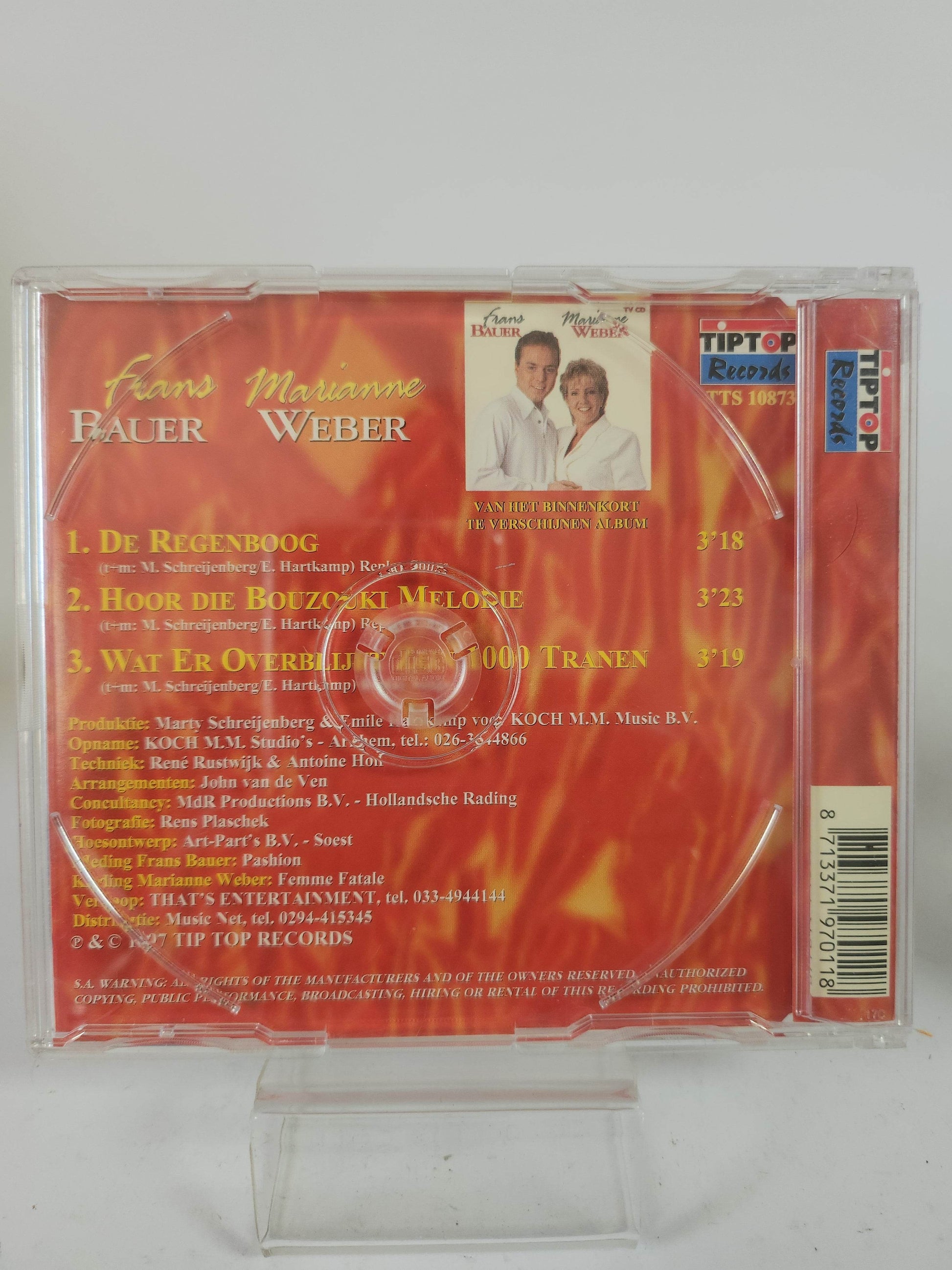 Frans Bauer & Marianne Weber: de Regenboog CD - Feniks Gameshop