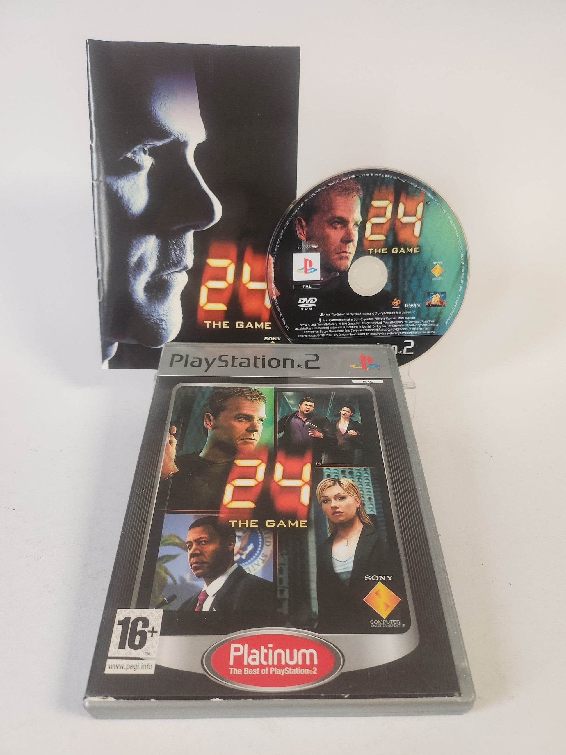 24 the Game Platinum Playstation 2 - Feniks Gameshop