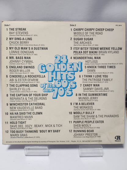 24 Golden Hits of the 60's and 70's LP Vinyl