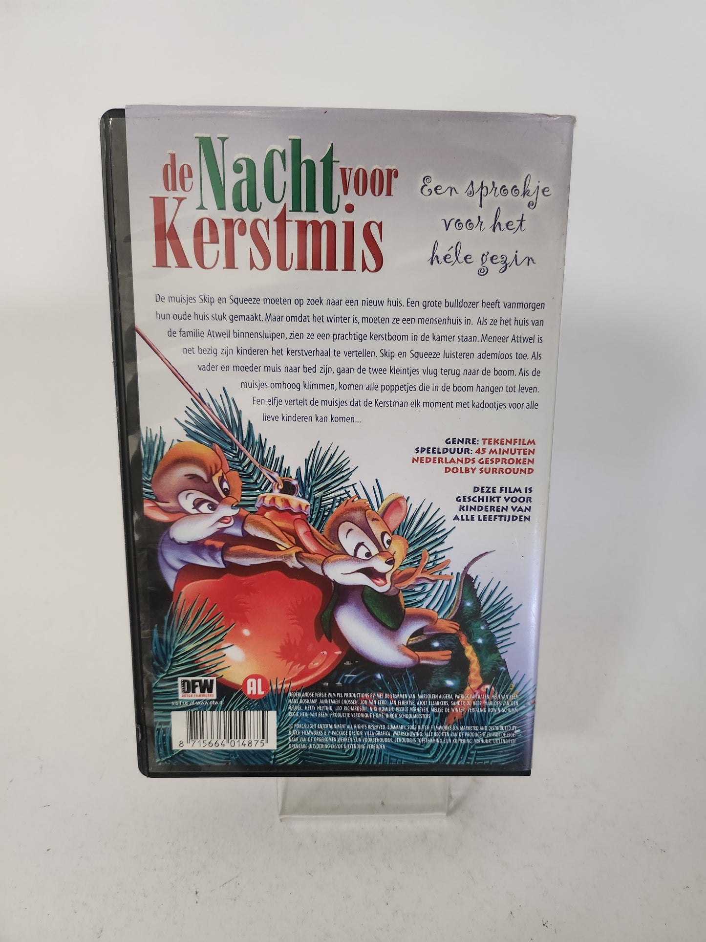 Nacht voor Kerstmis VHS Kids