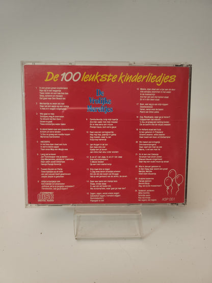 100 Leukste Kinderliedjes: de Vrolijke Mereltjes CD