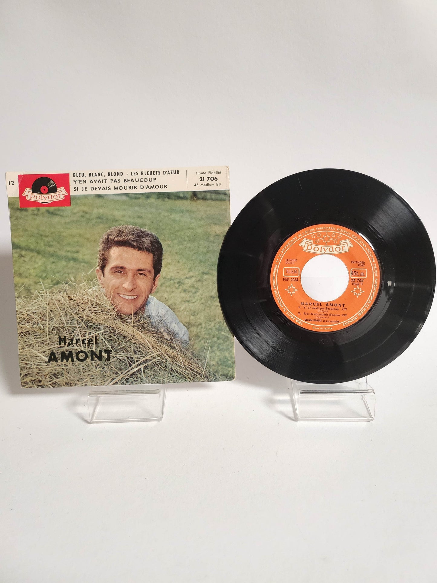 Marcel Amont 12 Single Vinyl - Feniks Gameshop