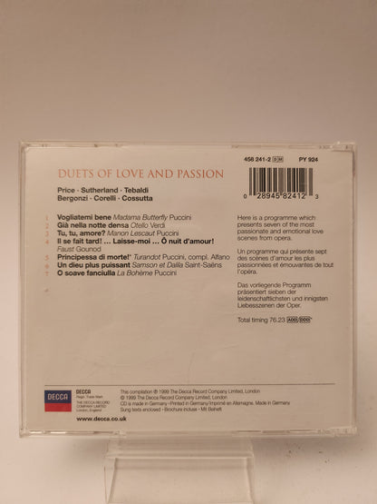 Duets of Love and Passion CD