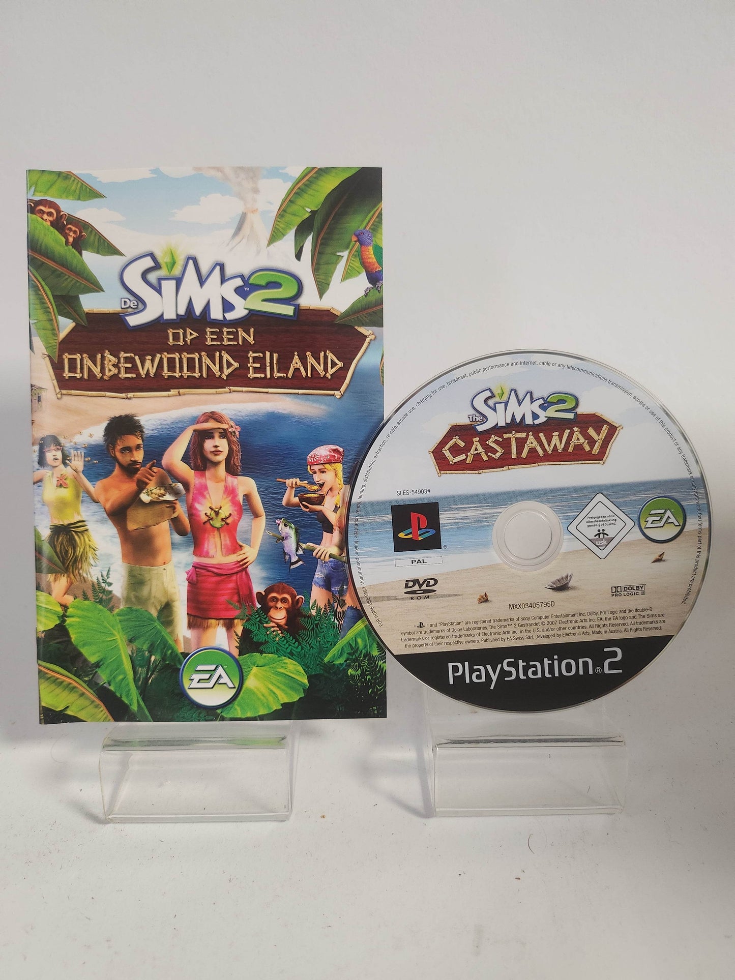 Sims 2 op een Onbewoond Eiland Playstation 2 - Feniks Gameshop