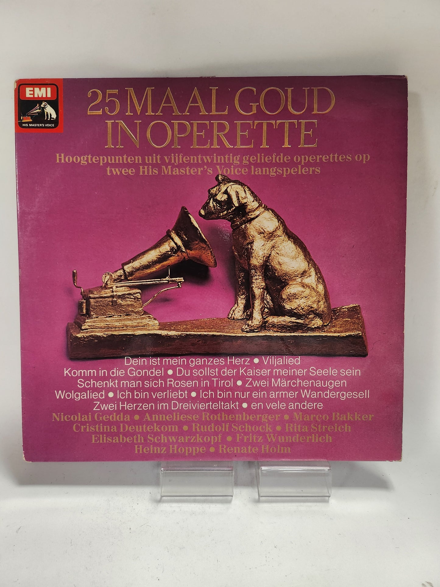 25 Maal Goud in Operette Dubbel LP Vinyl