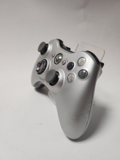Zilver/ Zwarte Controller Xbox 360