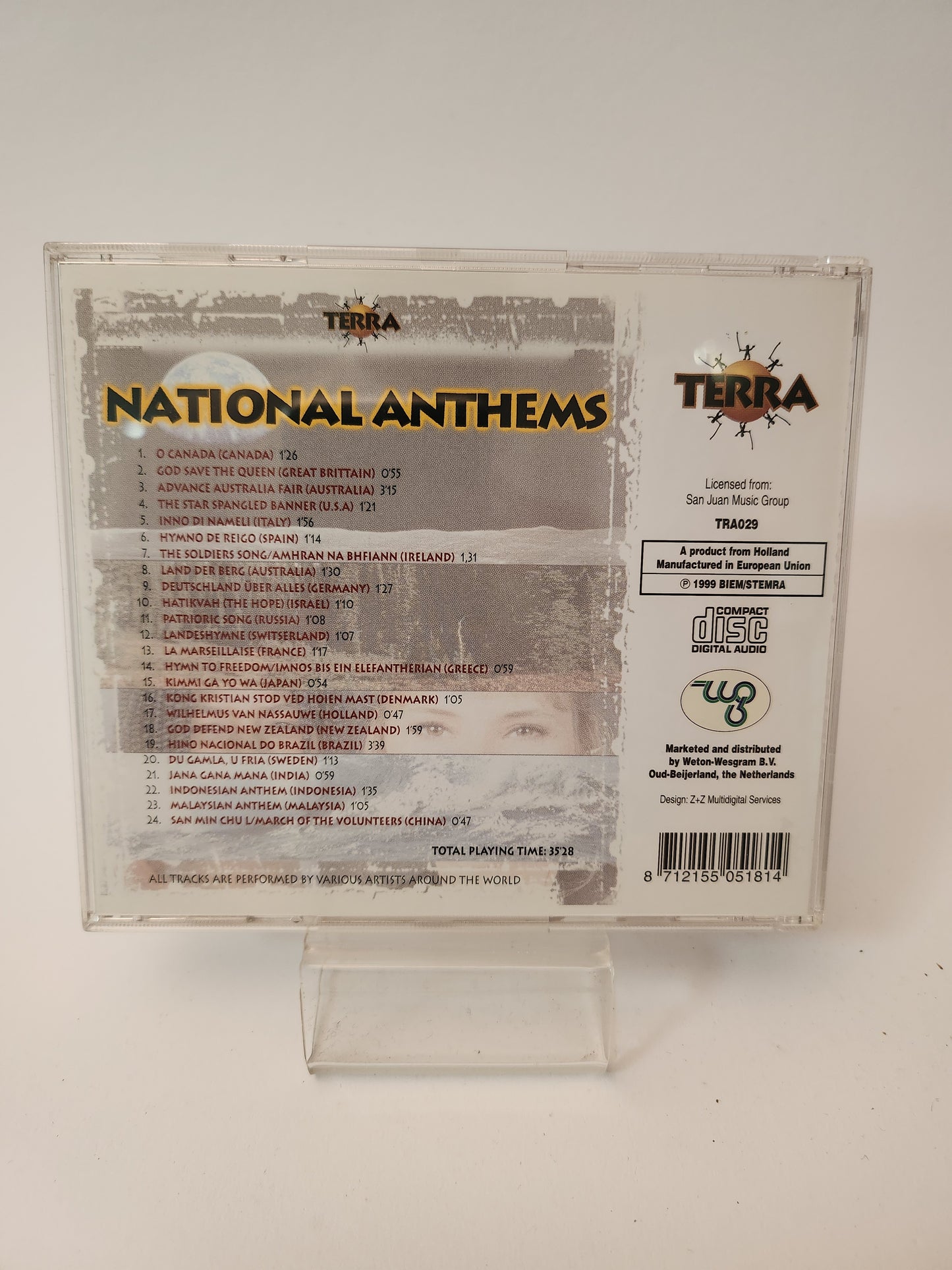 National Anthems CD