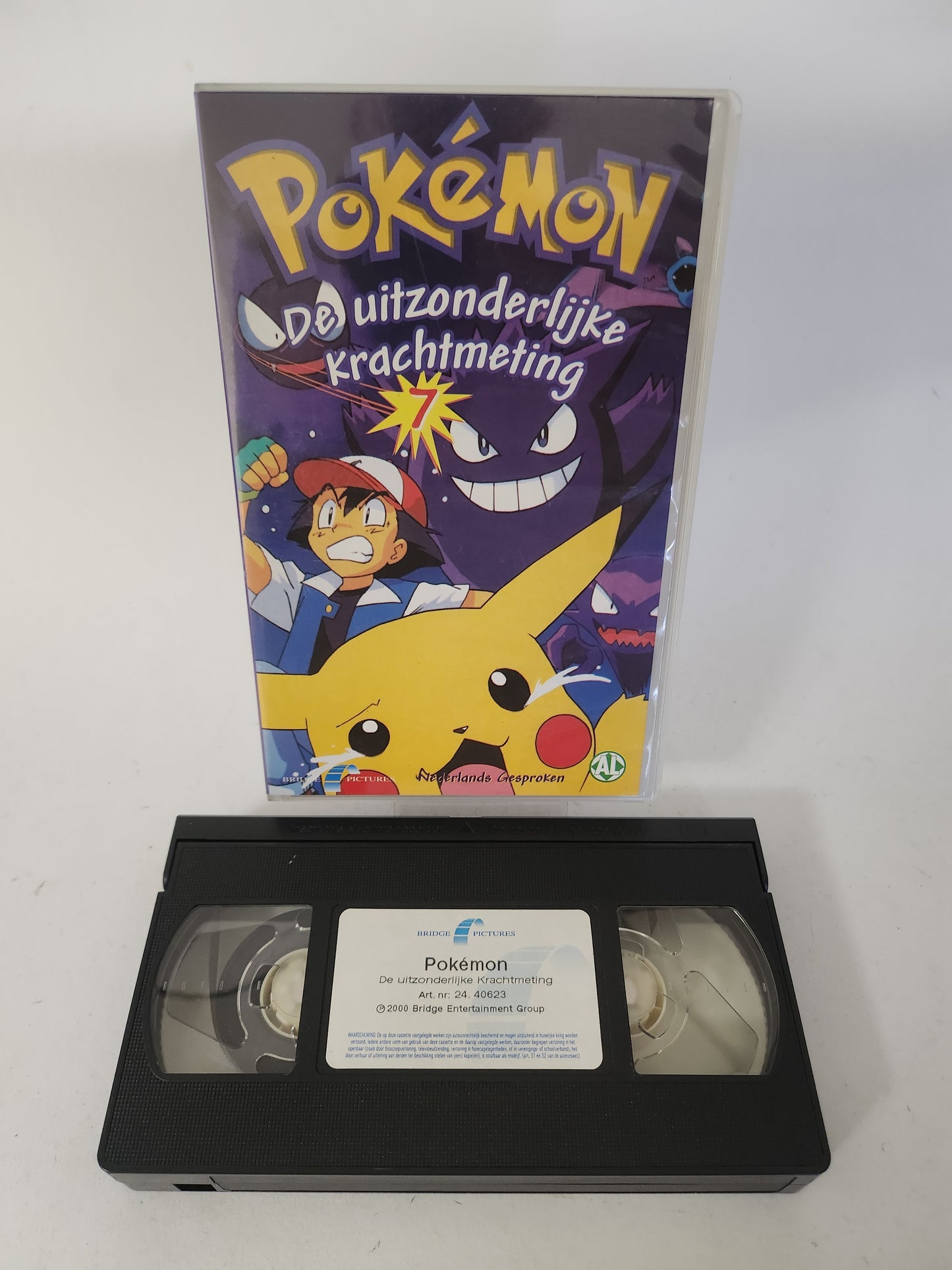 Pokemon 7: de Uitzonderlijke Krachtmeting VHS Kids