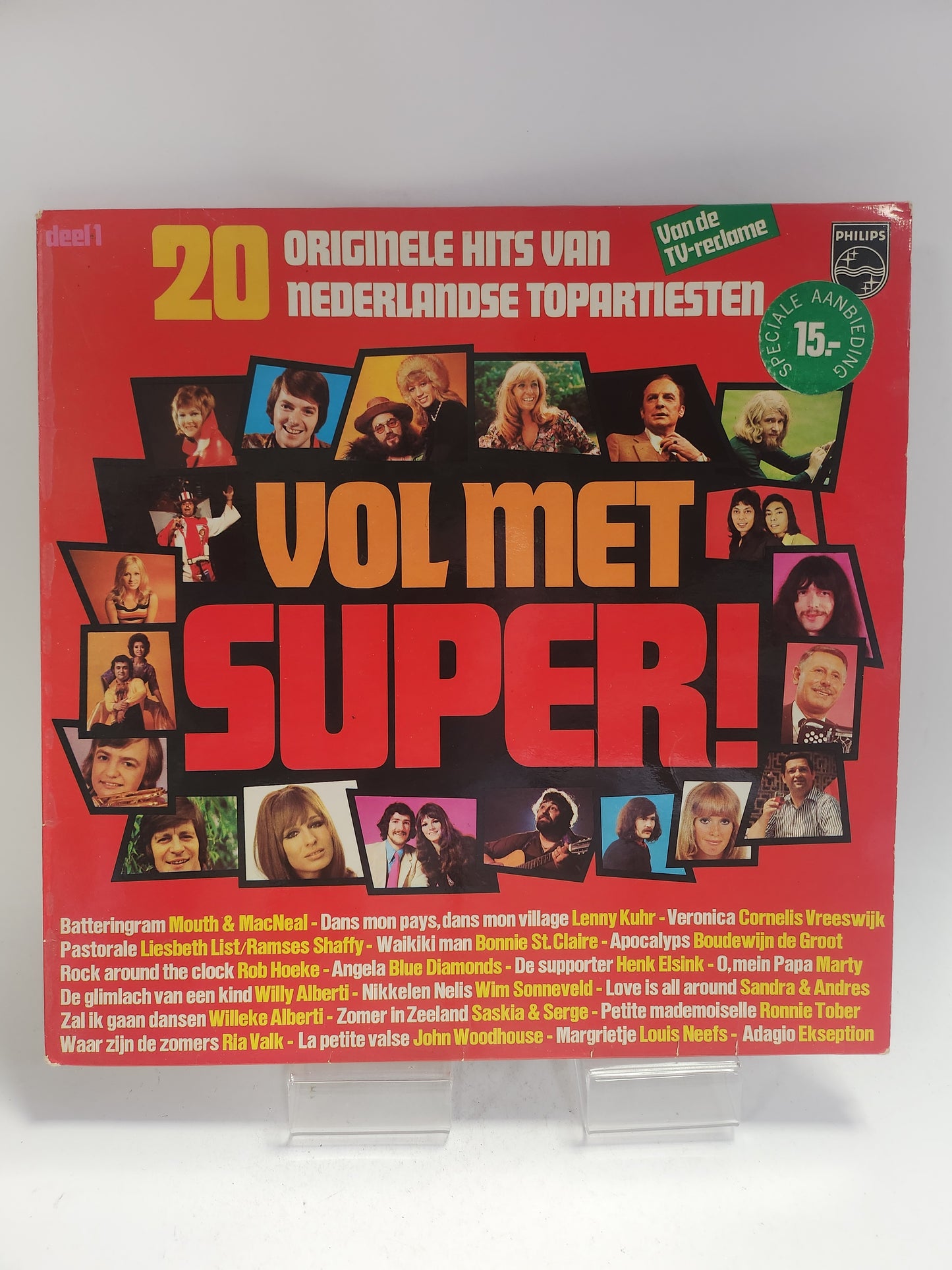 Vol met Super LP Vinyl