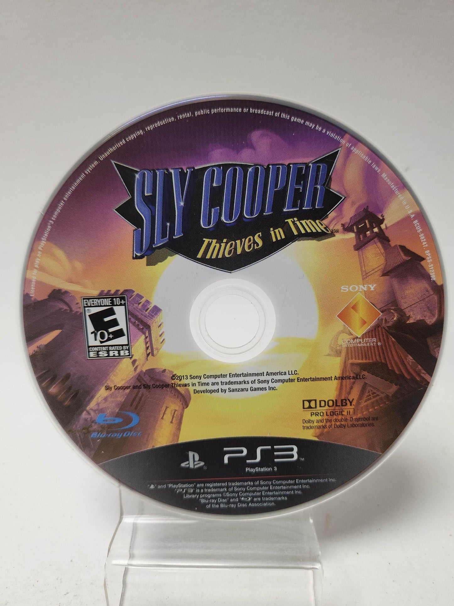 Sly Cooper Thieves in Time American Edition (Disc Only) PlayStation 3 - Feniks Gameshop