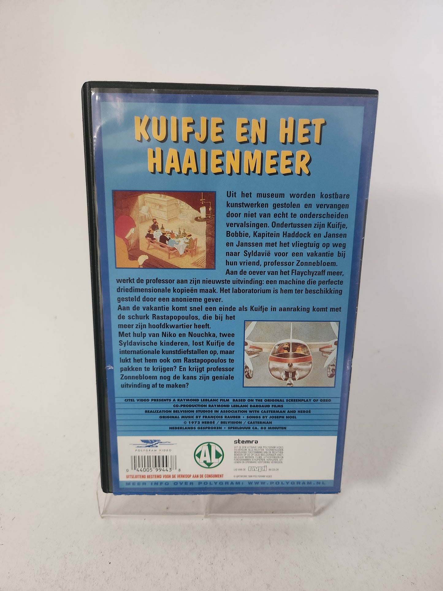 Kuifje en het Haaienmeer VHS Kids