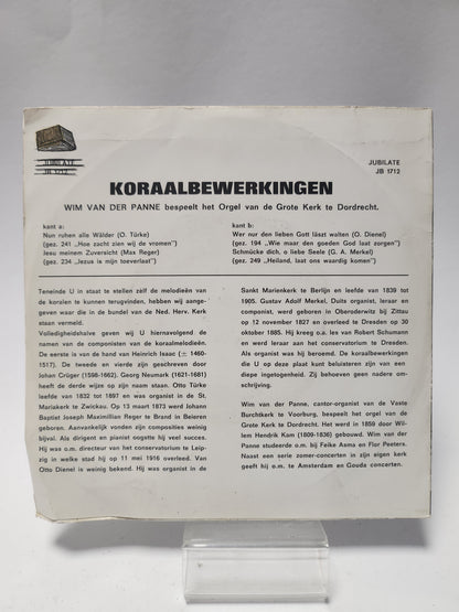 Wim van der Panne: Koraalbewerkingen Single Vinyl