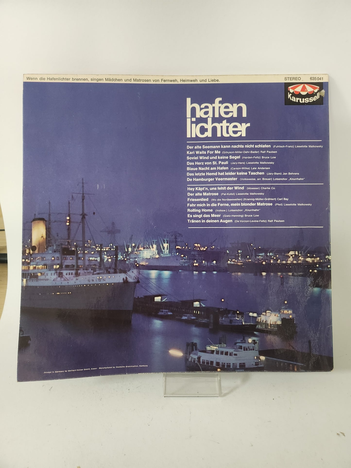 Hafen Lichter LP Vinyl