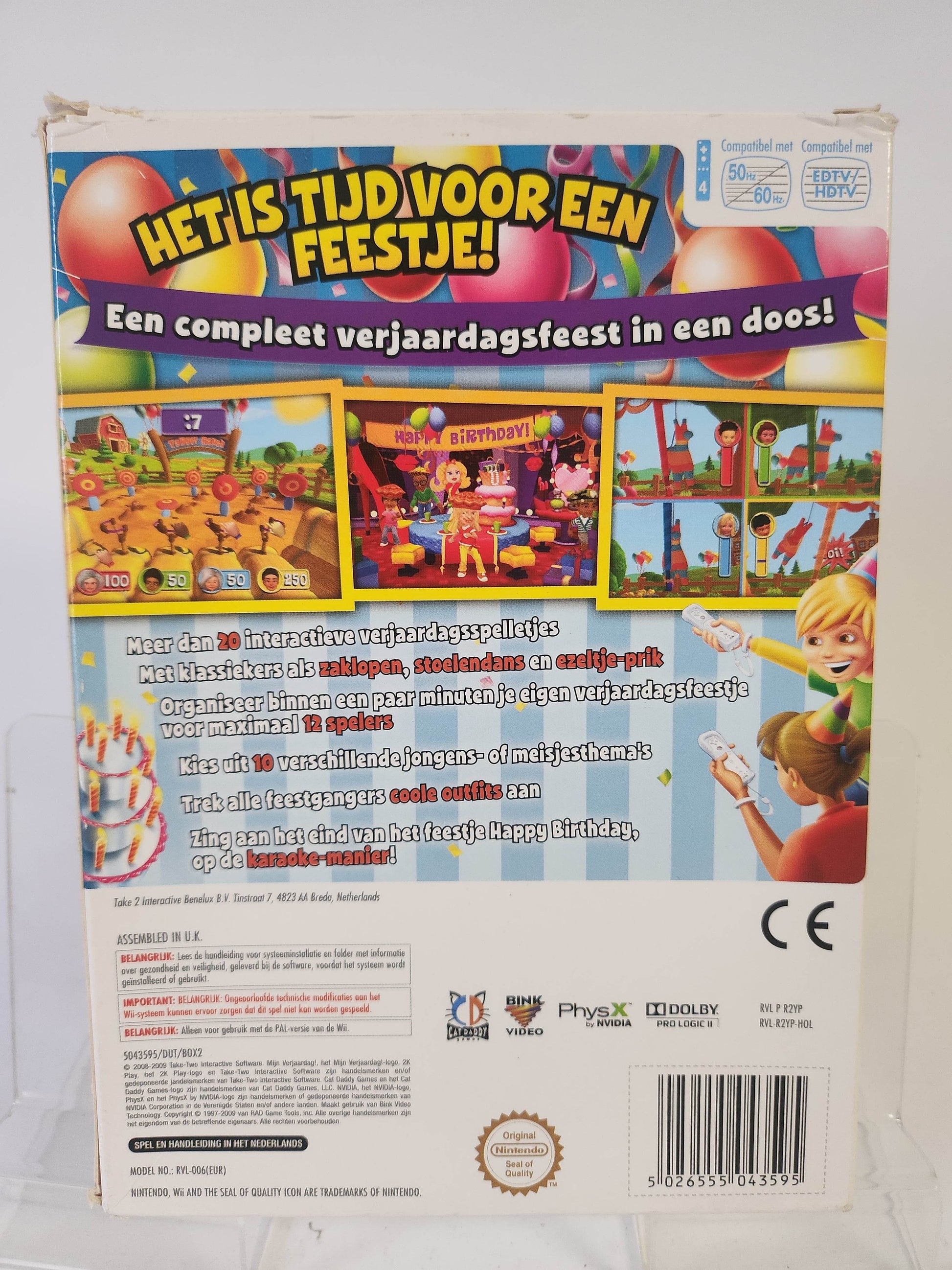 Mijn Verjaardag Nintendo Wii - Feniks Gameshop