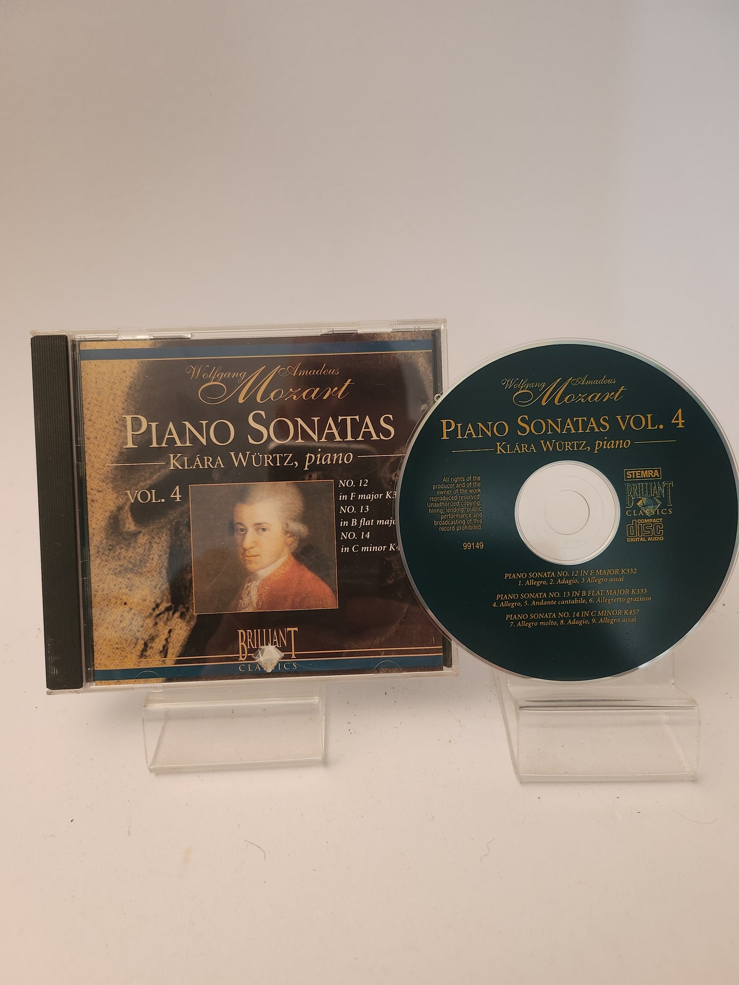 Mozart Piano Sonatas Volume 4 CD