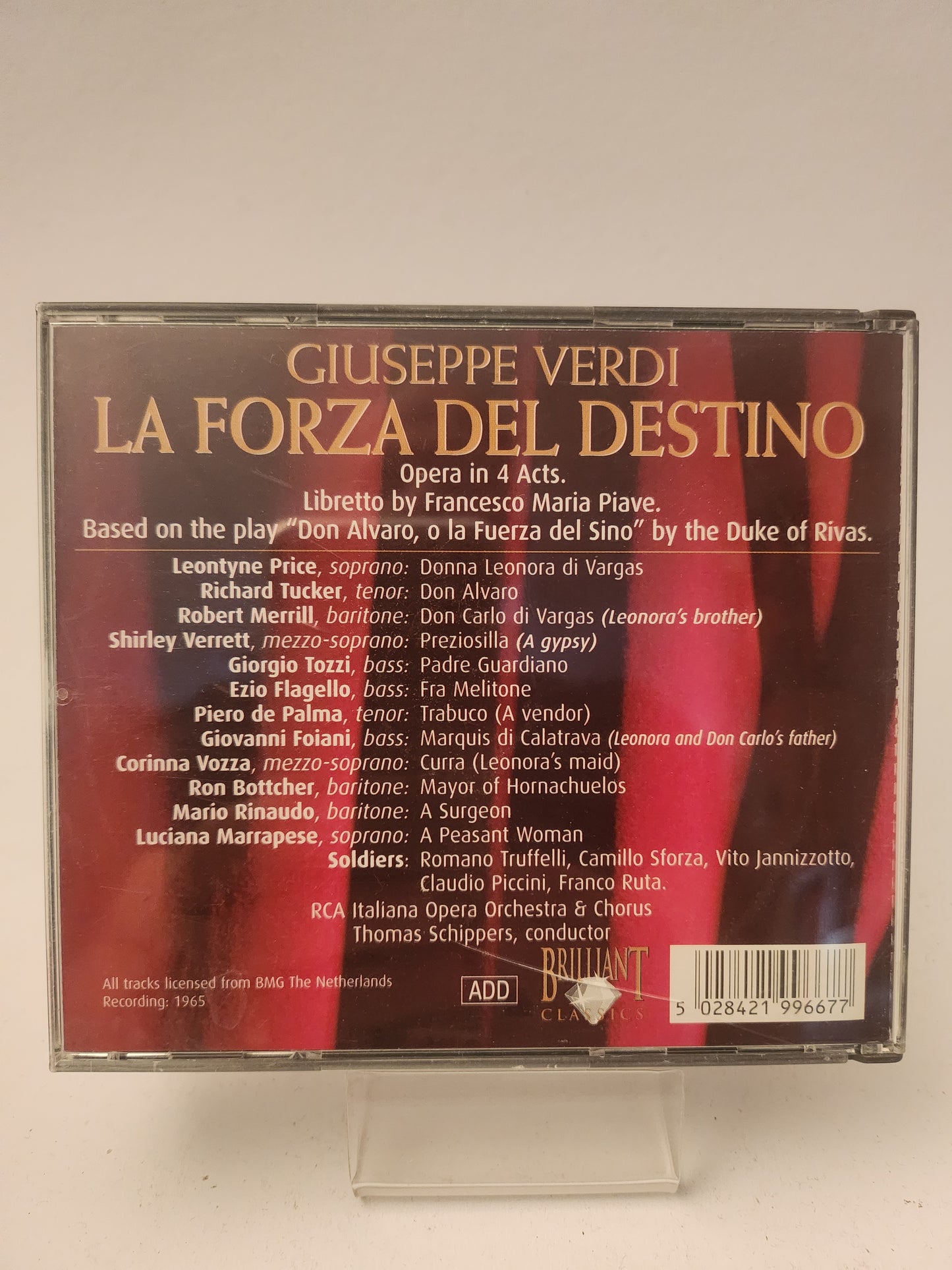 Giuseppe Verdi: La Forza del Destino CD