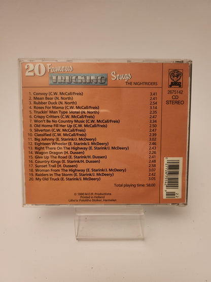 Nightriders: 20 Famous Trucking Songs CD