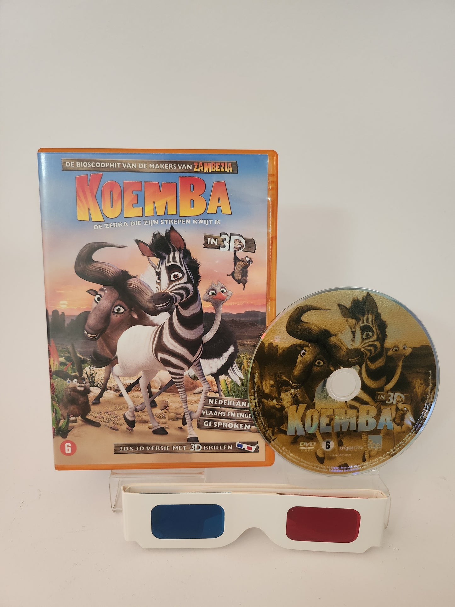 Koemba in 3D (inclusief 2 x 3D Brillen) DVD Kids
