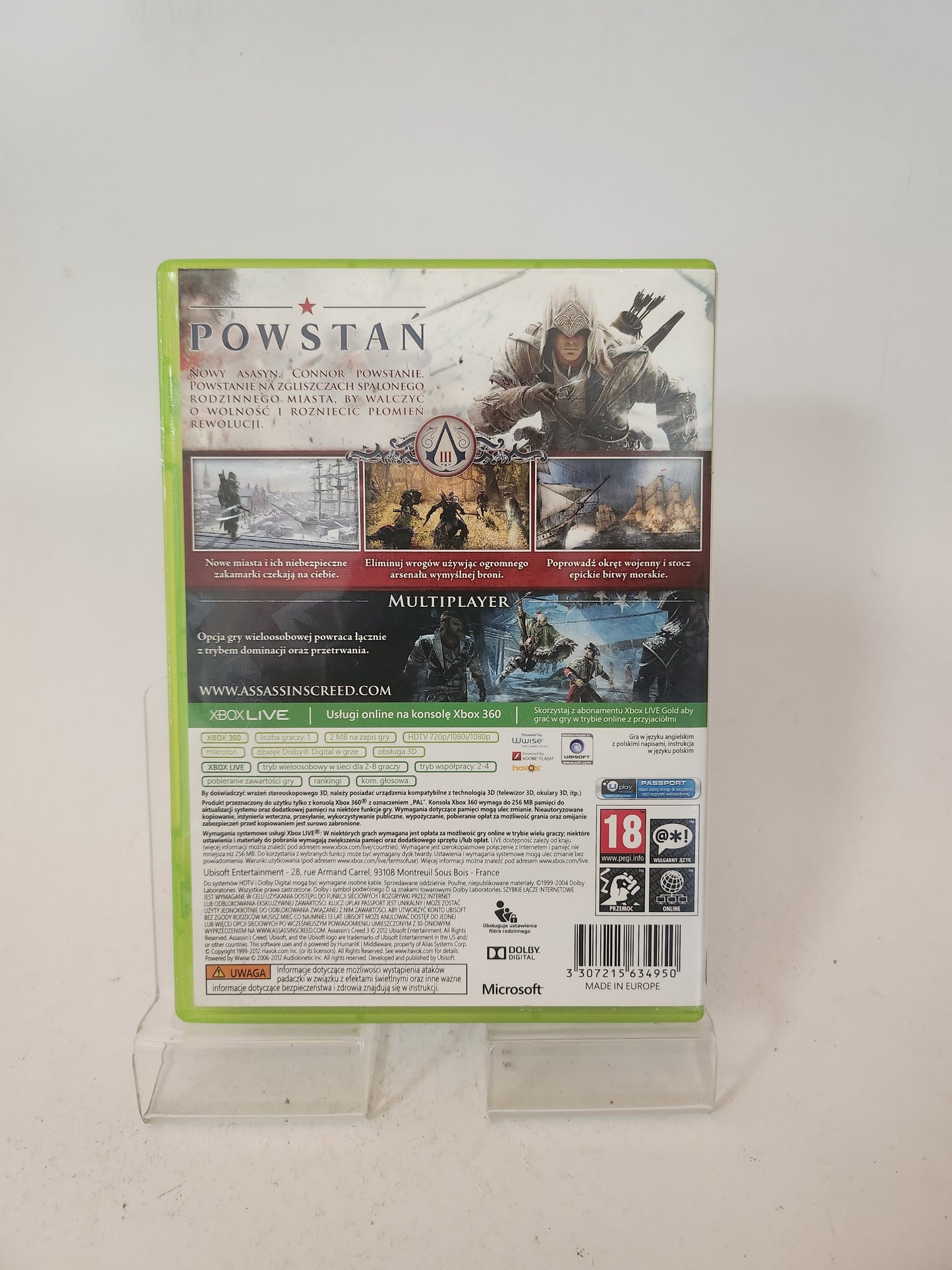 Assassin's Creed III Xbox 360