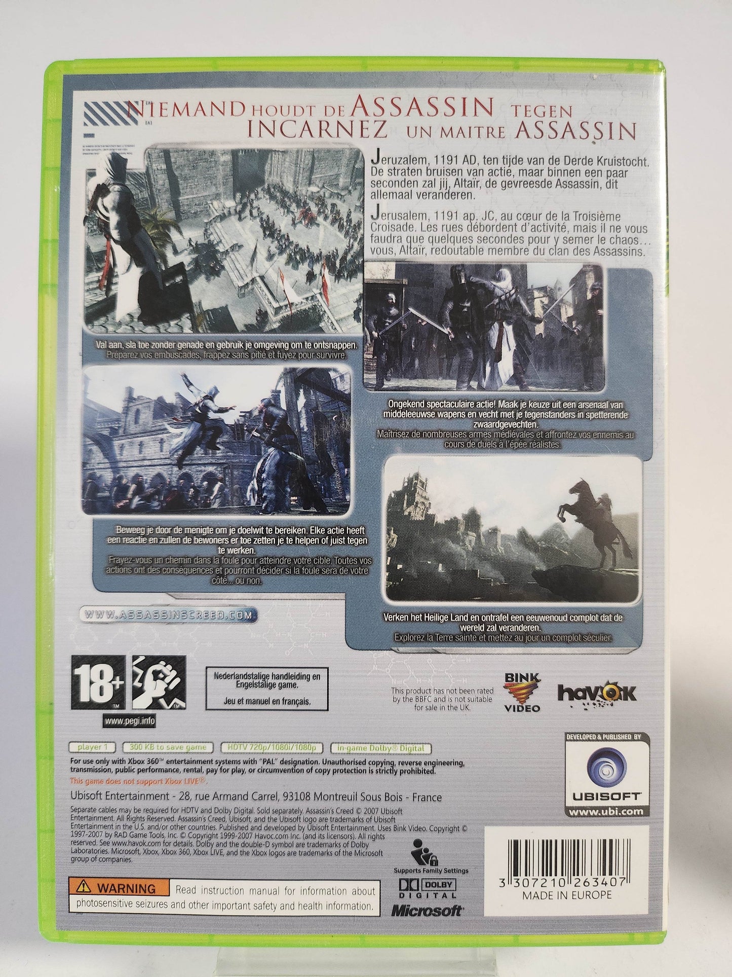 Assassin's Creed (No Book) Xbox 360 - Feniks Gameshop