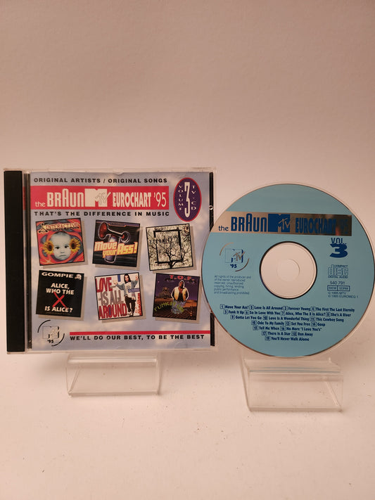 Braun MTV Eurochart '95 Volume 3 CD