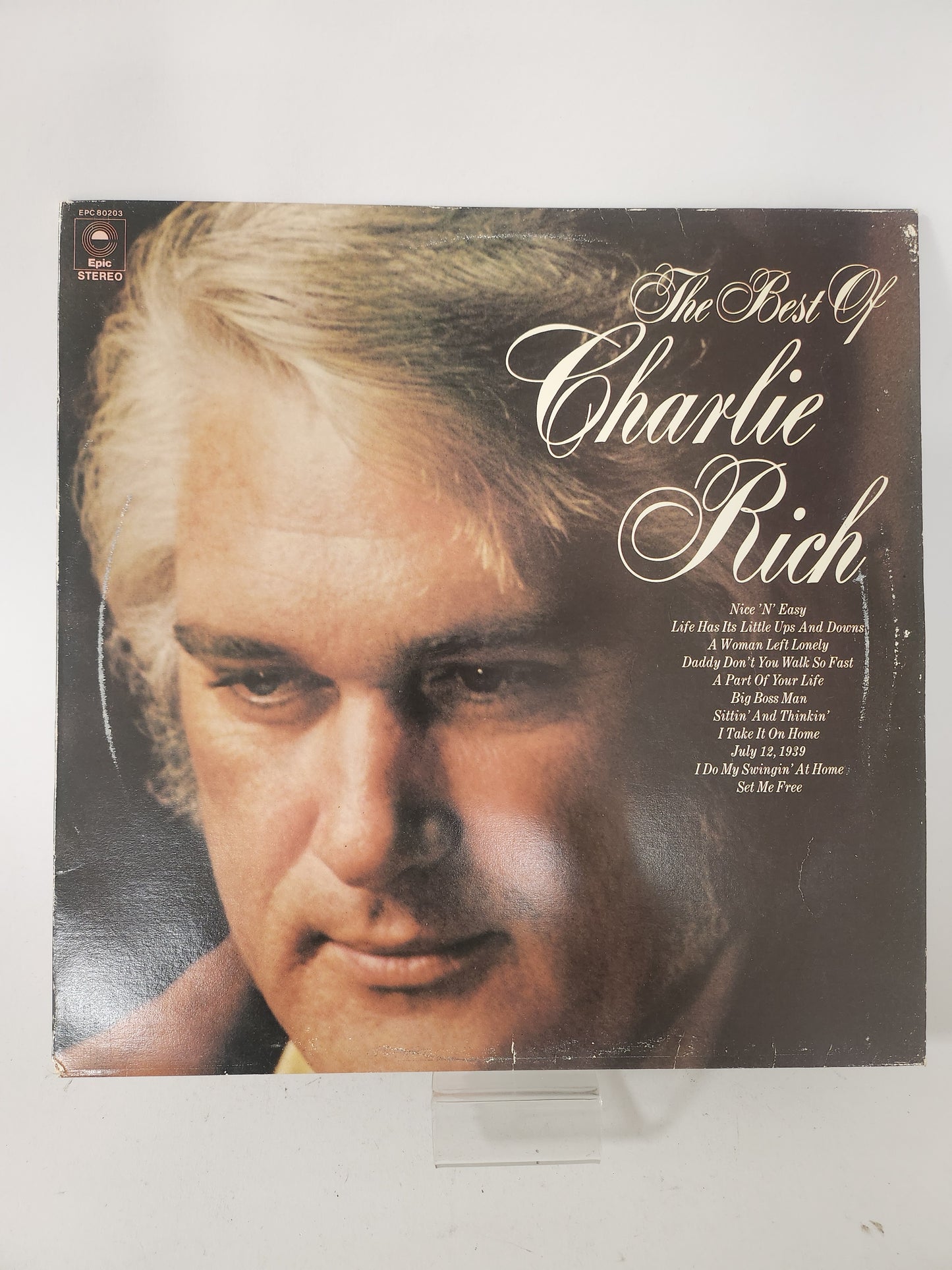 Best of Charlie Rich LP Vinyl