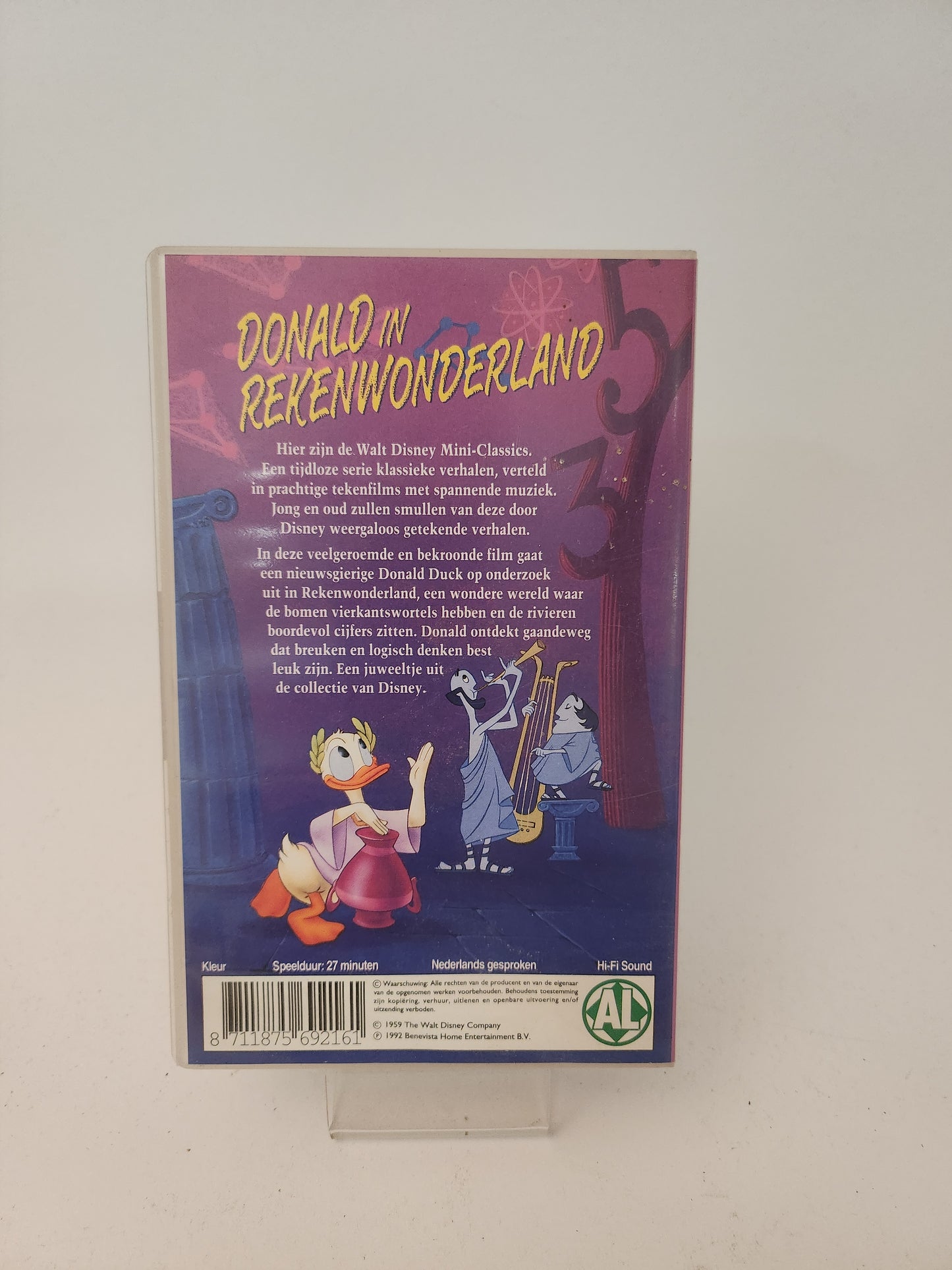 Donald in Rekenwonderland geseald VHS Kids