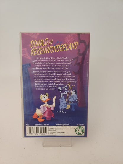 Donald in Rekenwonderland geseald VHS Kids