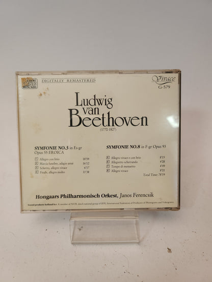 Ludwig van Beethoven: Symphonies No 3 & No 8 CD