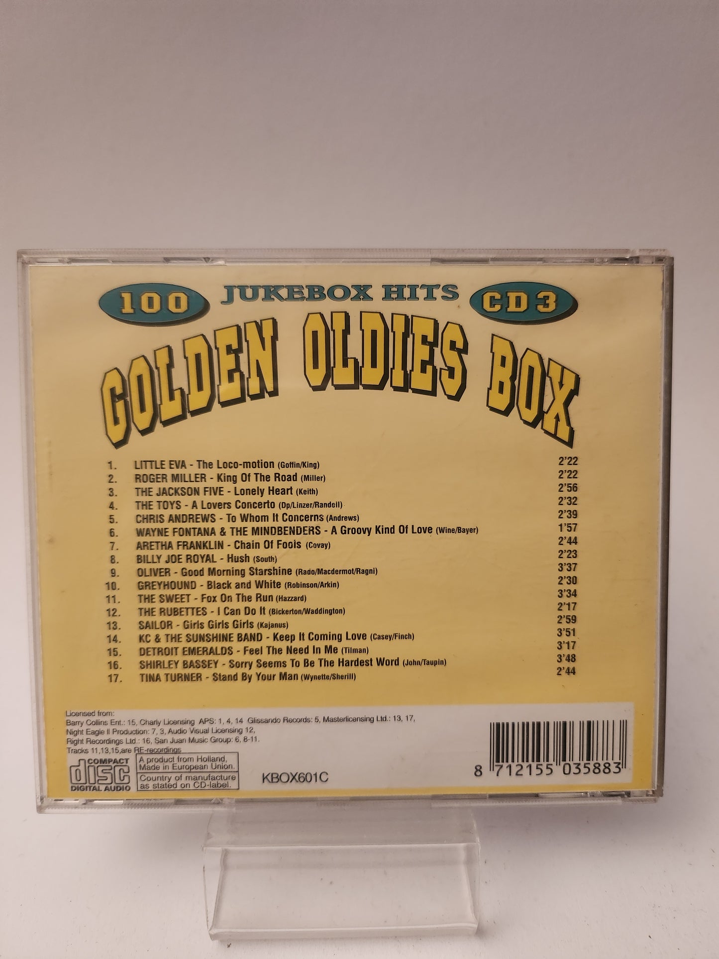 Golden Oldies Box: 100 Jukebox Hits CD3