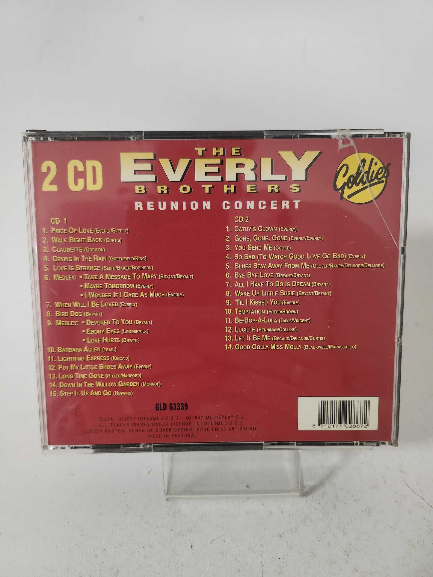 Everly Brothers Reunion Concert Dubbel CD