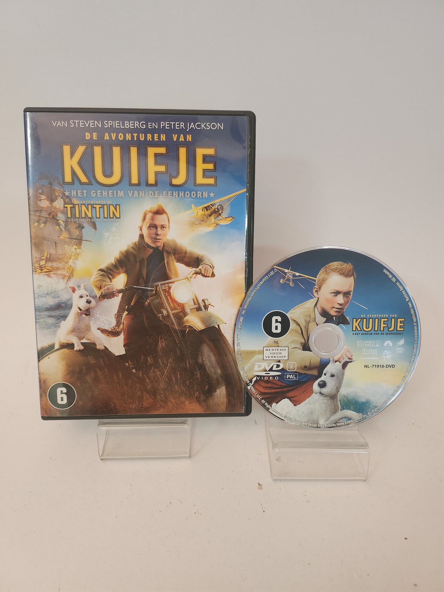 Avonturen van Kuifje het Geheim van de Eenhoorn DVD Kids
