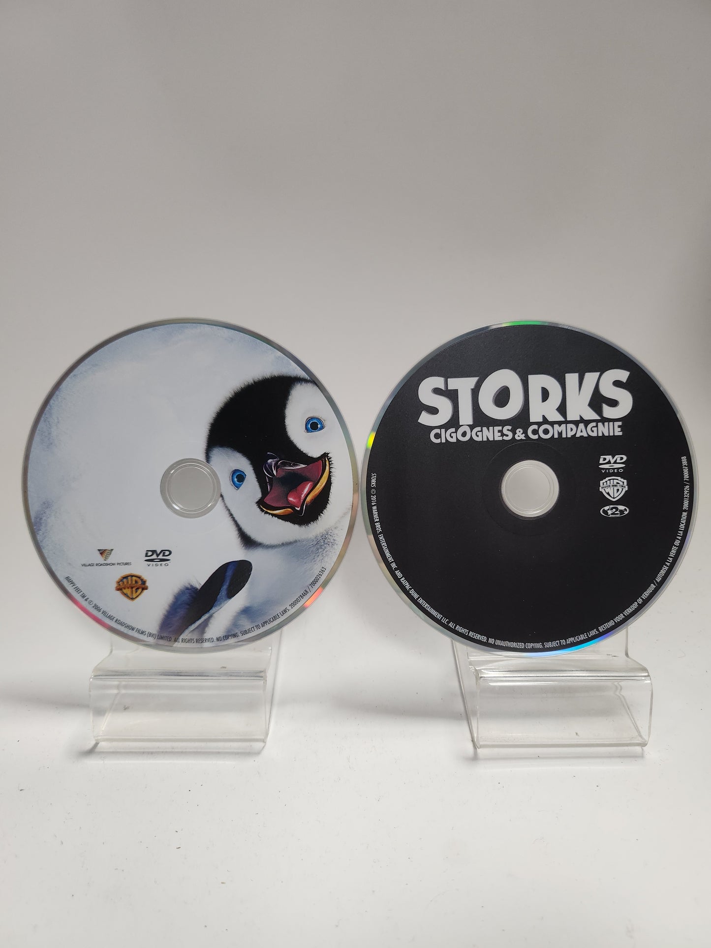 Storks & Happy Feet Dvd Kids