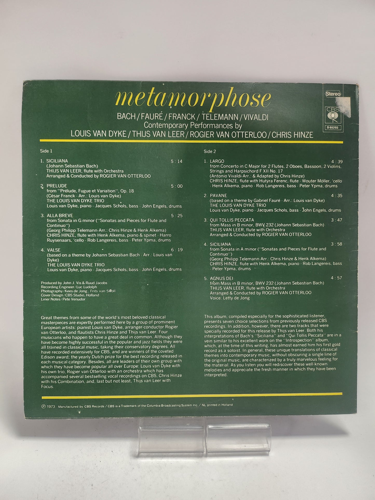 Metamorphose LP Vinyl