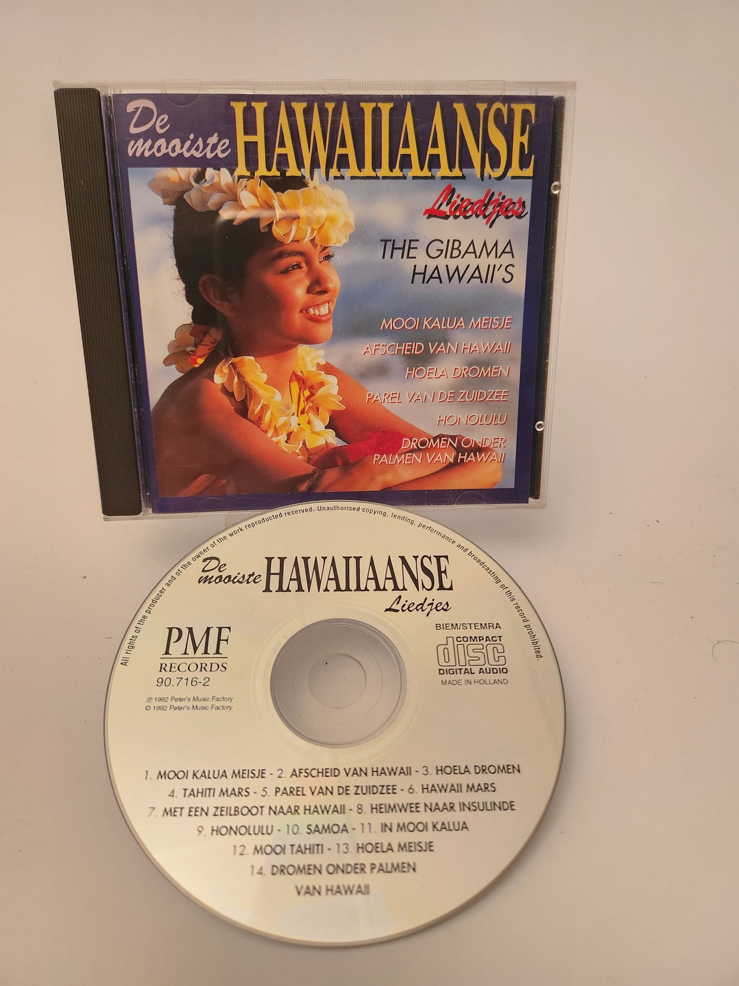 Mooiste Hawaiianse Liedjes CD
