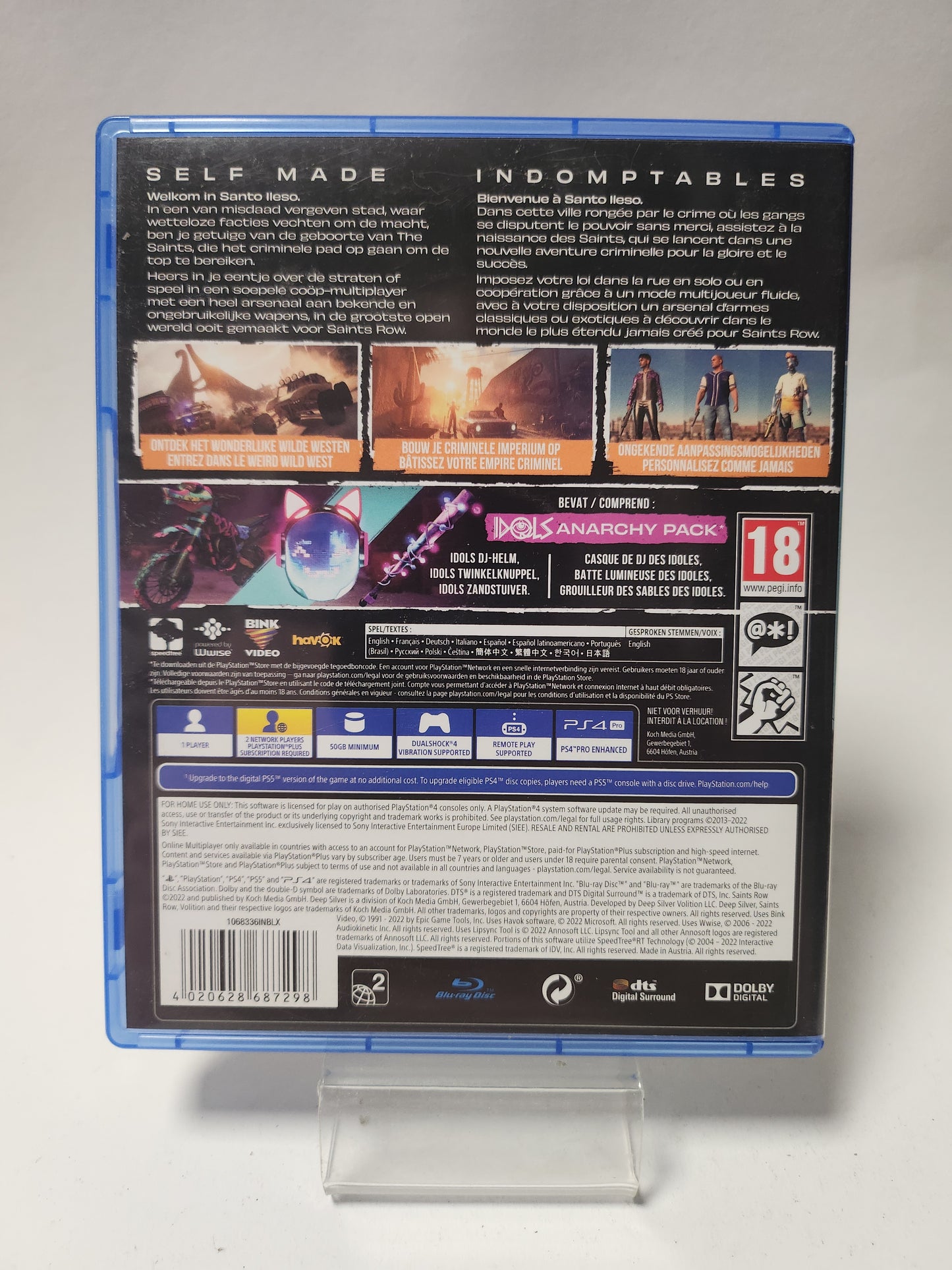 Saints Row Day One Edition (No Book) Playstation 4